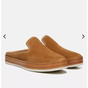 Vince Tan Suede Loafers